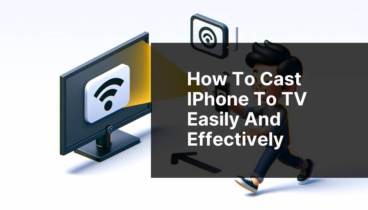 How to Cast iPhone to TV Easily and Effectively - How To Cast From Iphone To Google Tv
