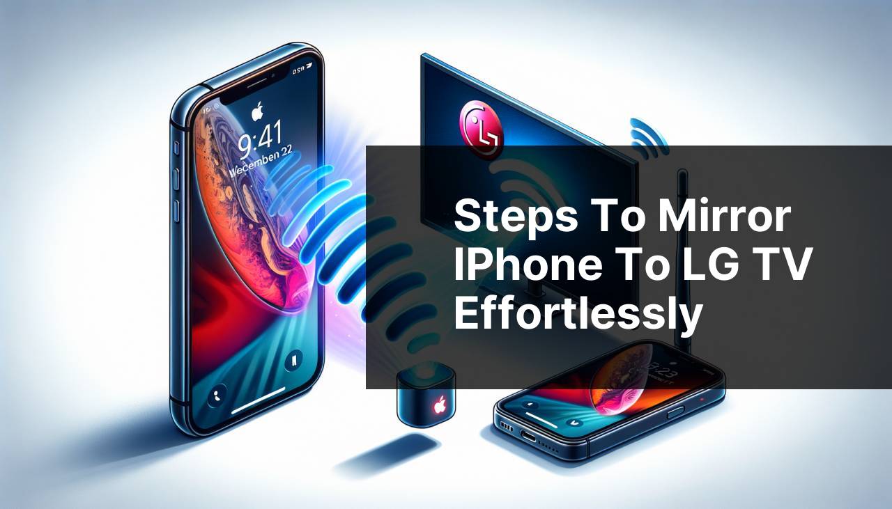 Steps to Mirror iPhone to LG TV Effortlessly - How To Screen Mirror From Iphone To Lg Tv