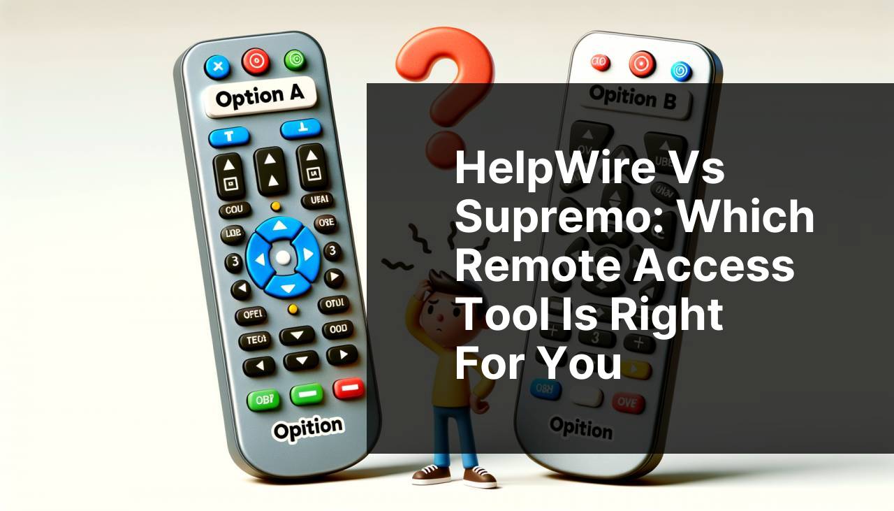 HelpWire vs Supremo: Which Remote Access Tool Is Right for You HelpWire vs Supremo: Which Remote Access Tool Is Right for You