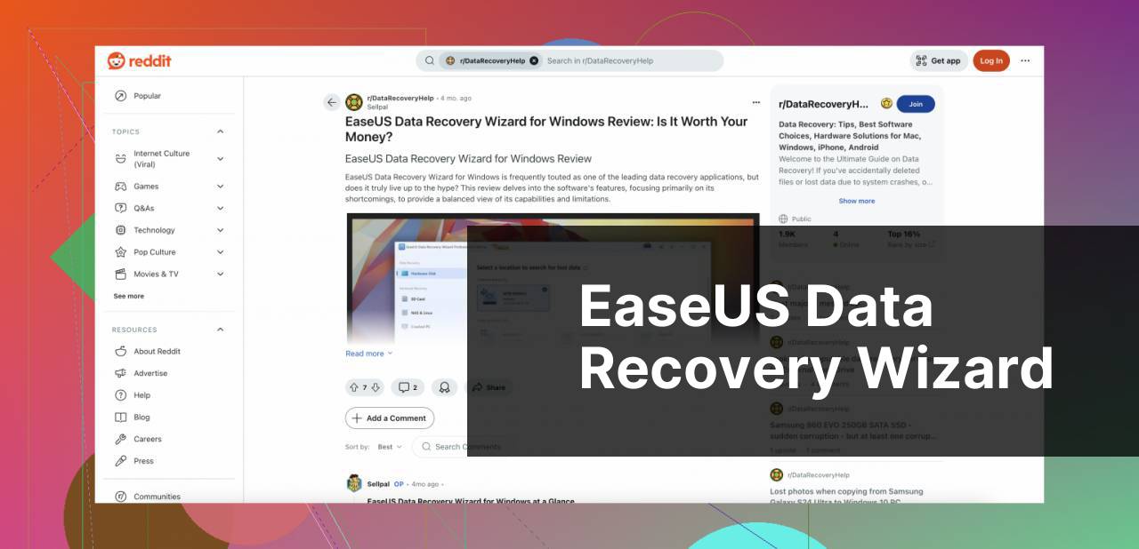 https://www.reddit.com/r/DataRecoveryHelp/comments/1d6irir/easeus_data_recovery_wizard_for_windows_review_is/ screenshot